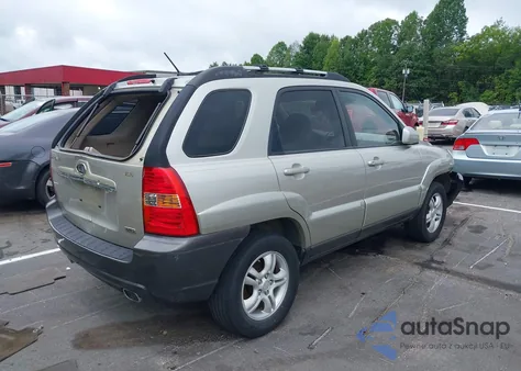 2008 Kia Sportage Ex V6 из США, поврежденный, VIN KNDJF723X87476276